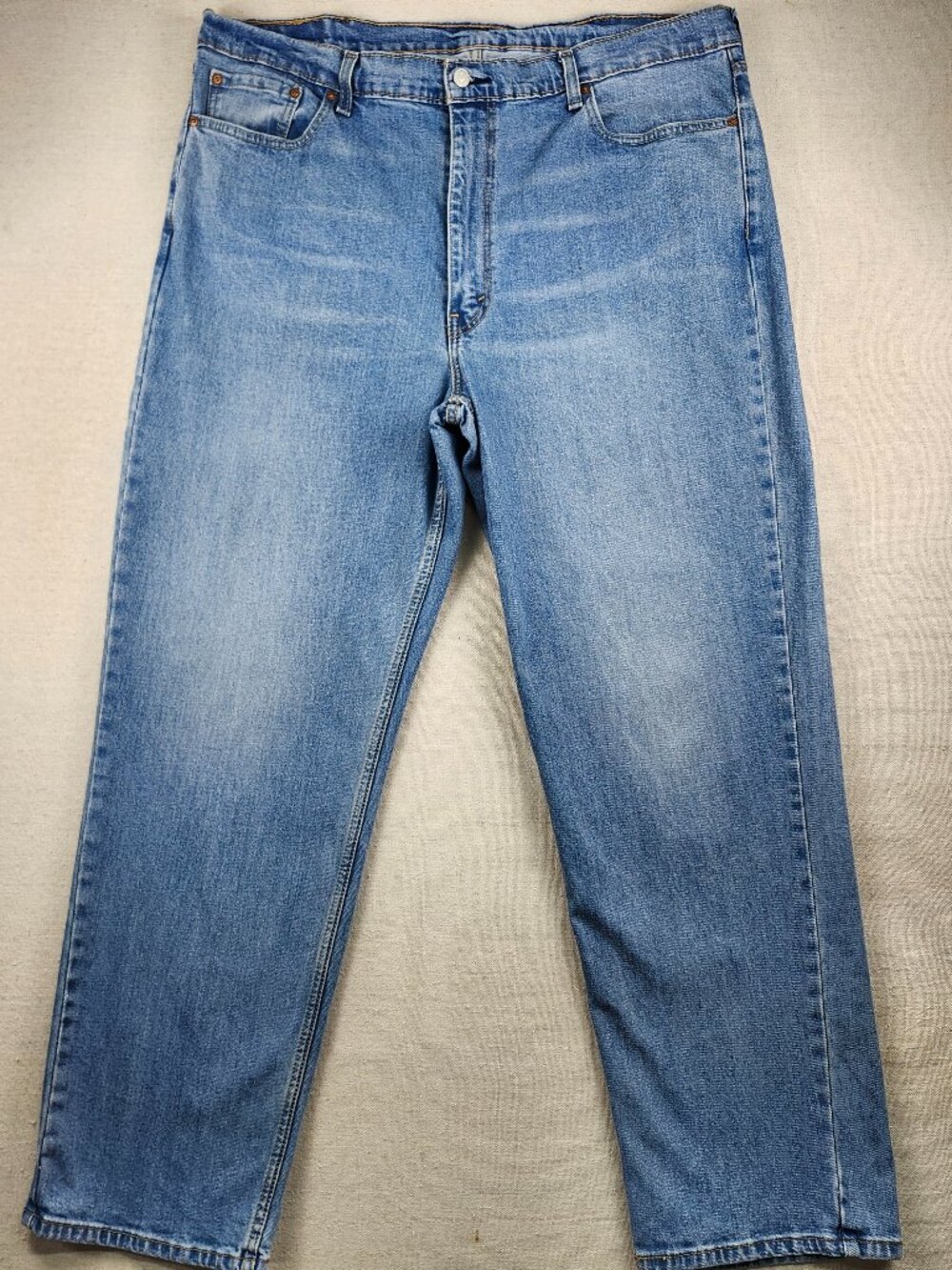 Levi's 550 Men's 42x32 Blue Jeans Relaxed Fit 99% Cotton